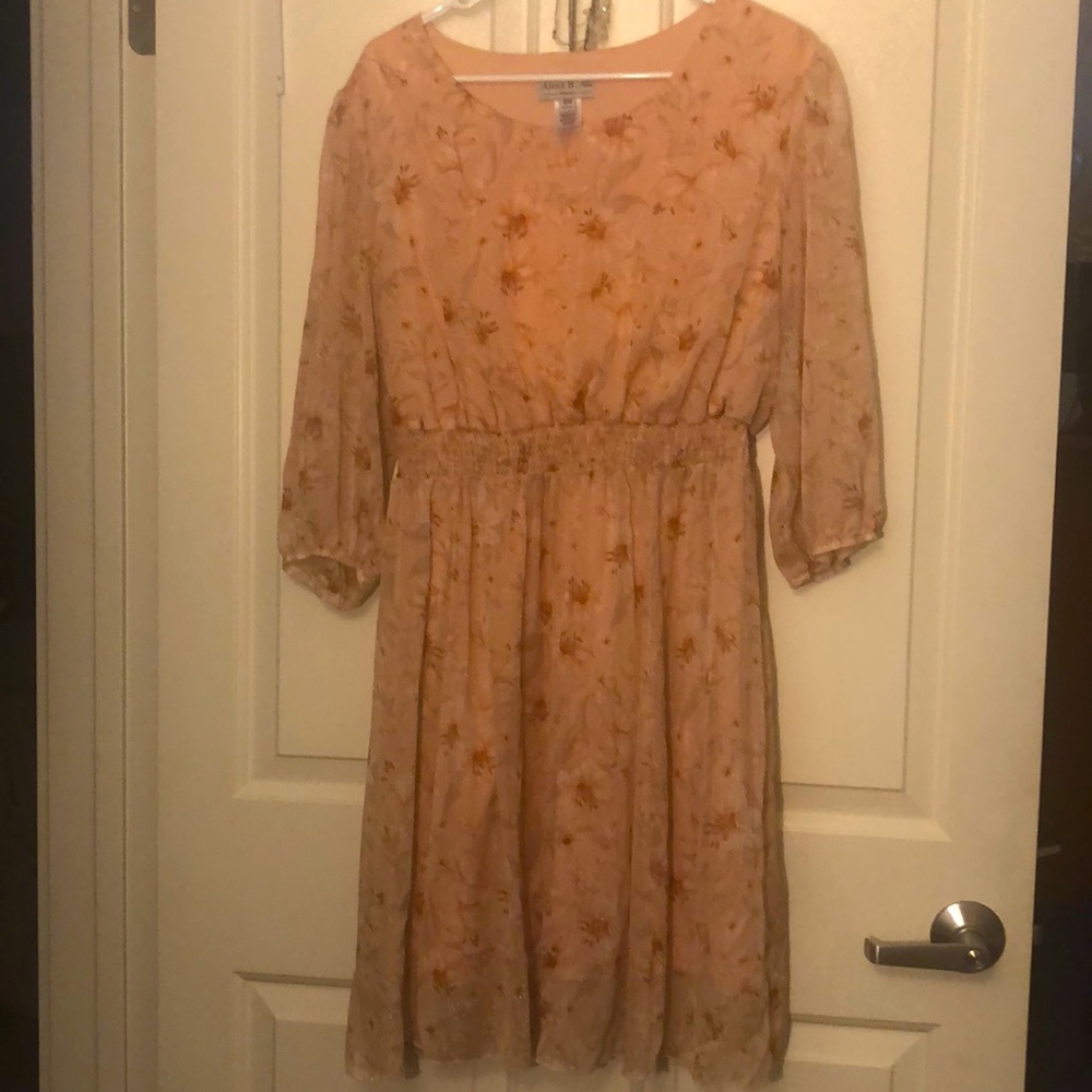 Peach Summer Dress
